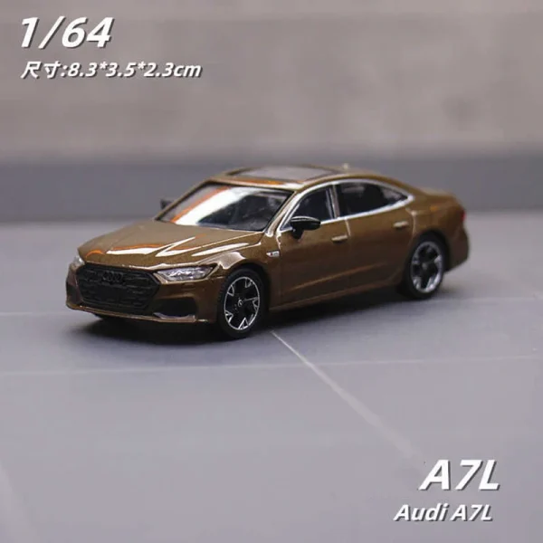 JKM 1:64 AUDI A7 2022 Alloy Car Diecasts & Toy Vehicles Car Model Miniature Scale Model Car For Children - Image 4