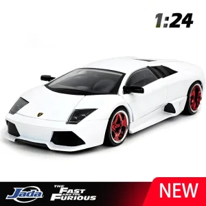 JADA 1:24 Murcielago LP640 Alloy Muscle Car Diecasts & Toy Vehicles Car Model Miniature Scale Model Car For Children