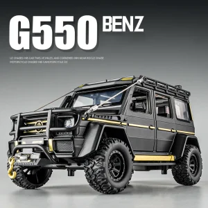 1:24 Benz G550 Adventure 4X4² Alloy Cast Toy Car Model Sound and Light Children’s Toy Collectibles Birthday gift