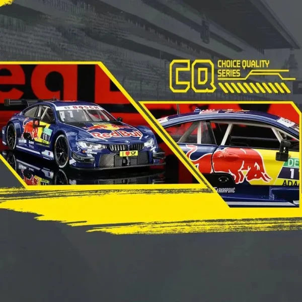 NEW 1:24 BMW M4 GT3 Red Bull M6 BMW CSL Alloy Car Diecasts & Toy Vehicles Car Model Sound and light Car Toys For Kids Gifts - Image 5