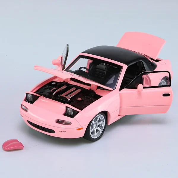 1:32 Mazda MX5 MX-5 Mazda RX7 Alloy Die Cast Toy Car Model Sound and Light Pull Back Children's Toy Collectibles Birthday gift - Image 4