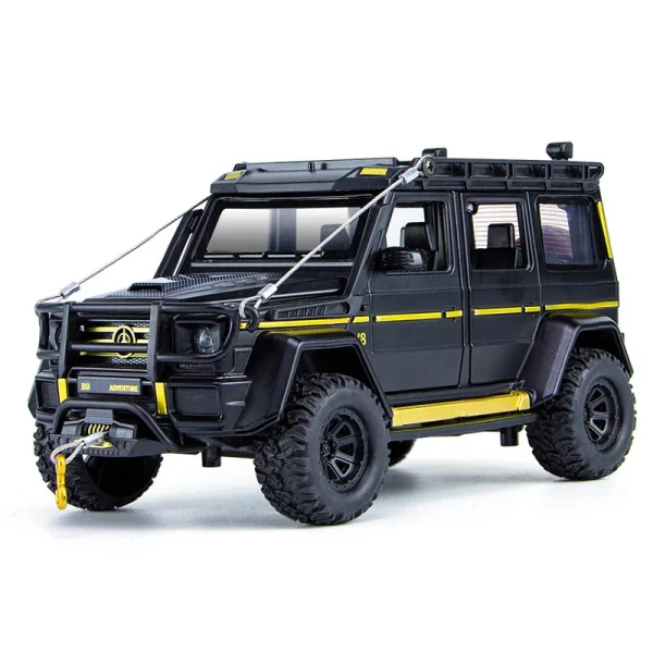 1:24 Benz G550 Adventure 4X4² Alloy Cast Toy Car Model Sound and Light Children's Toy Collectibles Birthday gift - Image 3