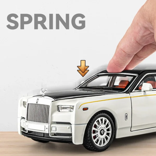 1:18 Rolls Royce Phantom Starlight Headliner Alloy Car Diecasts & Toy Vehicles Car Model Sound and light Car Toys For Kids Gifts - Image 3