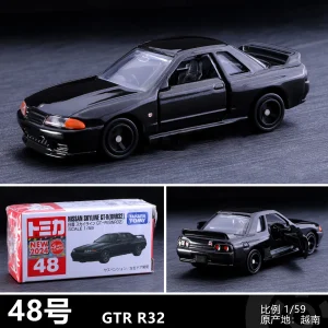 TOMY Nissan Skyline GTR R32 48# Alloy Car Diecasts & Toy Vehicles Car Model Miniature Scale Model Car For Children