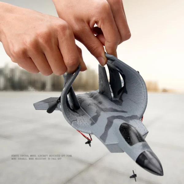 2.4G Glider RC Drone F22 SU35 Fixed Wing Airplane Hand Throwing Foam Dron Electric Remote Control Outdoor RC Plane Toys for Boys - Image 3