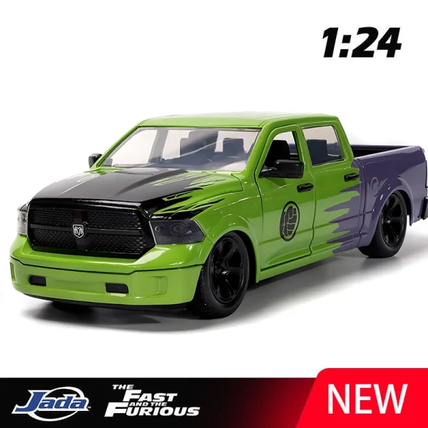 JADA 1:24 Dodge RAM 1500 Alloy Car Diecasts & Toy Vehicles Car Model Miniature Scale Model Car For Children