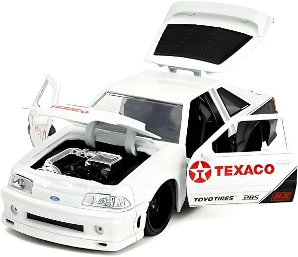 JADA 1:24 Ford Mustang GT 1989 Alloy Car Diecasts & Toy Vehicles Car Model Miniature Scale Model Car For Children - Image 3