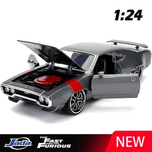 JADA 1:24 Plymouth GTX 440 1972 Alloy Car Diecasts & Toy Vehicles Car Model Miniature Scale Model Car For Children