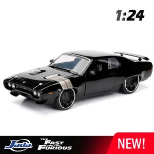 JADA 1:24 PLYMOUTH GTX Fast & Furious Alloy Car Diecasts & Toy Vehicles Car Model Miniature Scale Model Car For Children