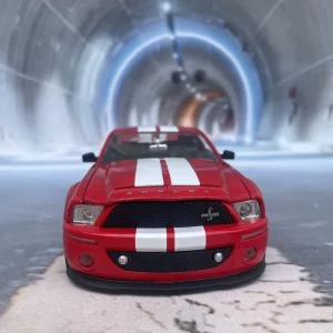JADA 1:24 SHELBY GT500KR 2008 Alloy Car Diecasts & Toy Vehicles Car Model Miniature Scale Model Car For Children