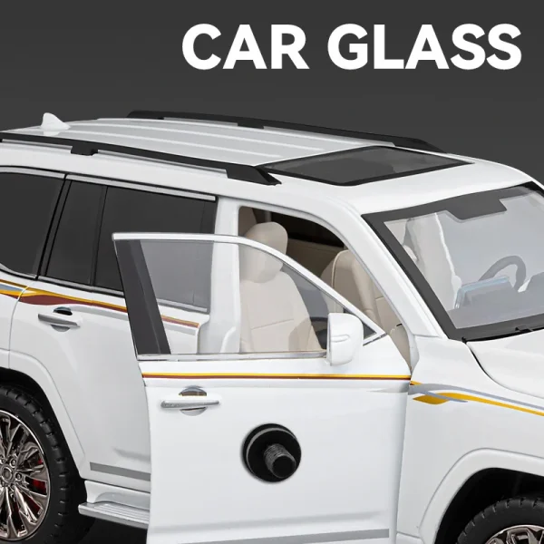 1/18 Toyota Land Cruiser LC300 SUV Alloy Die Cast Toy Car Model Sound and Light Children's Toy Collectibles Birthday gift - Image 2