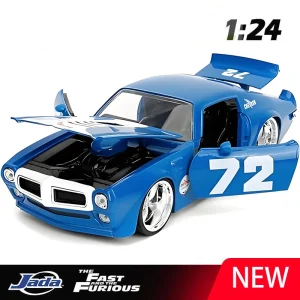 JADA 1:24 Pontiac Firebird 1972 Alloy Car Diecasts & Toy Vehicles Car Model Miniature Scale Model Car For Children