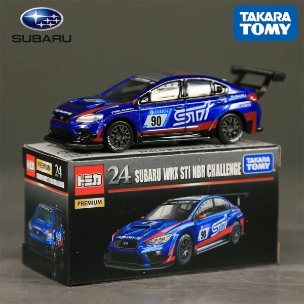 TOMY JDM Subaru STI WRX Subaru BRZ 360 Alloy Car Diecasts & Toy Vehicles Car Model Miniature Scale Model Car For Children - Image 3