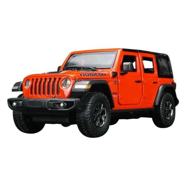 1:24 Wrangler Rubicon 4XE Alloy Car Diecasts & Toy Vehicles Car Model Miniature Scale Model Car For Children - Image 5