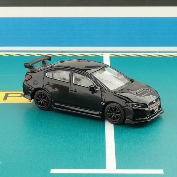 JKM 1:64 JDM Subaru STI WRX S207 Alloy Car Diecasts & Toy Vehicles Car Model Miniature Scale Model Car For Children - Image 3
