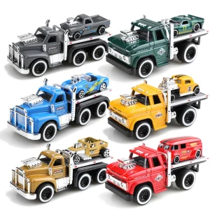 1:60 Muscle Transports Vehicle Set Series Alloy Die Cast Toy Car Model Sound and Light Children’s Toy Collectibles Birthday gift