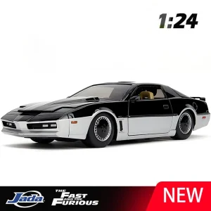 JADA 1:24 Knight Rider KARR Alloy Car Diecasts & Toy Vehicles Car Model Miniature Scale Model Car For Children