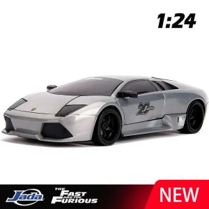 JADA 1:24 Murcielago LP640 20th Alloy Car Diecasts & Toy Vehicles Car Model Miniature Scale Model Car For Children