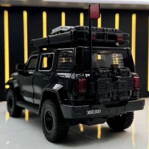 1:24 Tank 300 2024 Off-Road Vehicle Alloy Car Model Sound and Light Pull Back Children’s Toy Collectibles Birthday gift