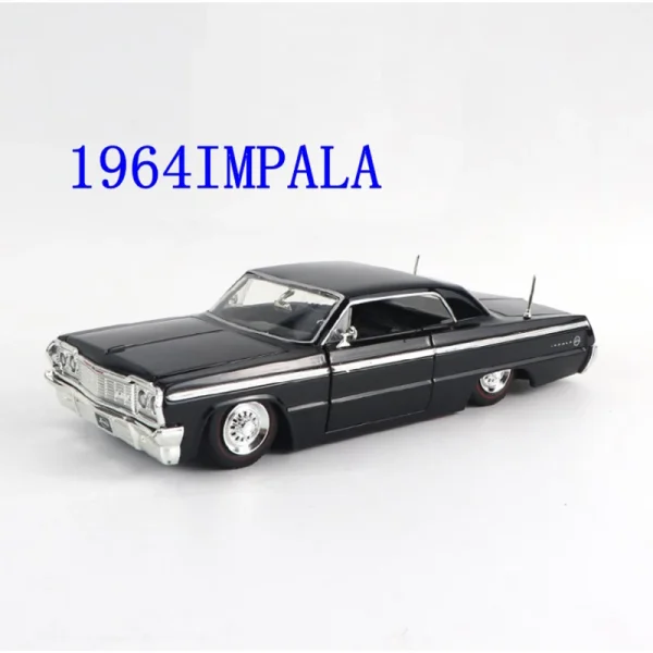 JADA 1:24 IMPALA Alloy Car Diecasts & Toy Vehicles Car Model Miniature Scale Model Car For Children - Image 9