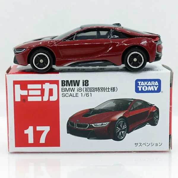 TAKARA TOMY BMW I8 BMW I4 Supercar Alloy Car Diecasts & Toy Vehicles Car Model Miniature Scale Model Car For Children - Image 4