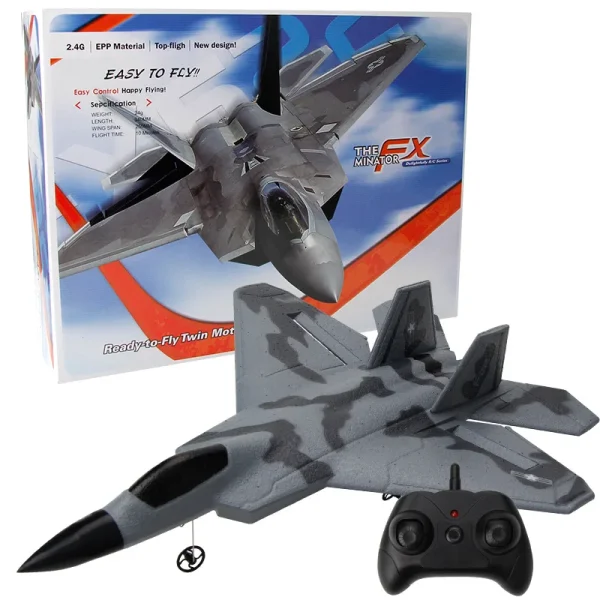 2.4G Glider RC Drone F22 SU35 Fixed Wing Airplane Hand Throwing Foam Dron Electric Remote Control Outdoor RC Plane Toys for Boys - Image 5