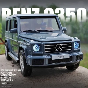 1:32 Mercedes-Benz G350 G350D Alloy Car Model With Pull Back Sound Light Children Gift Collection Diecast Toy Model