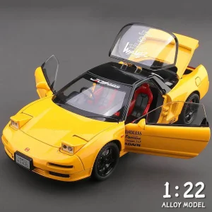 1:22 JDM Honda Acura NSX NA1 Supercar Alloy Car Model Sound and Light Pull Back Children’s Toy Collectibles Birthday gift