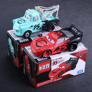 Takara Tomy 2024 95th Cars Lightning McQueen Jackson Storm Alloy car model die-casting collection gift children’s gift toys