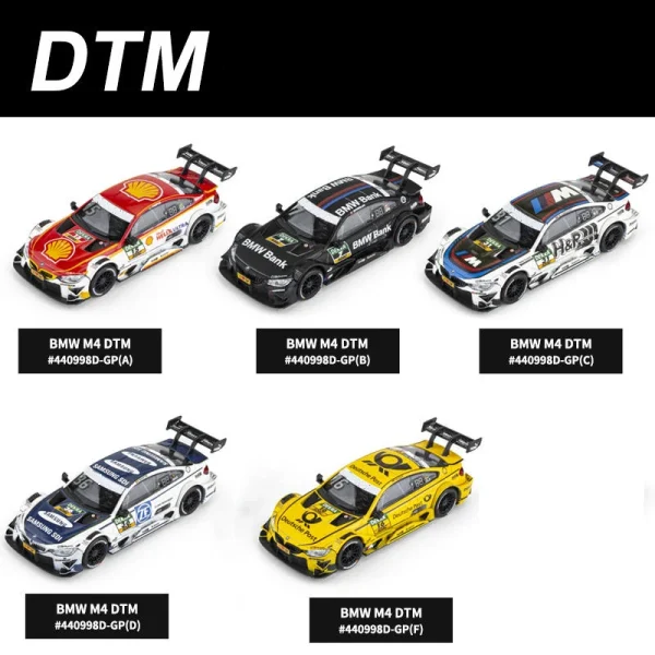 1:43 M4 DTM With Display Box Alloy Car Diecasts & Toy Vehicles Car Model Miniature Scale Model Car For Children - Image 3