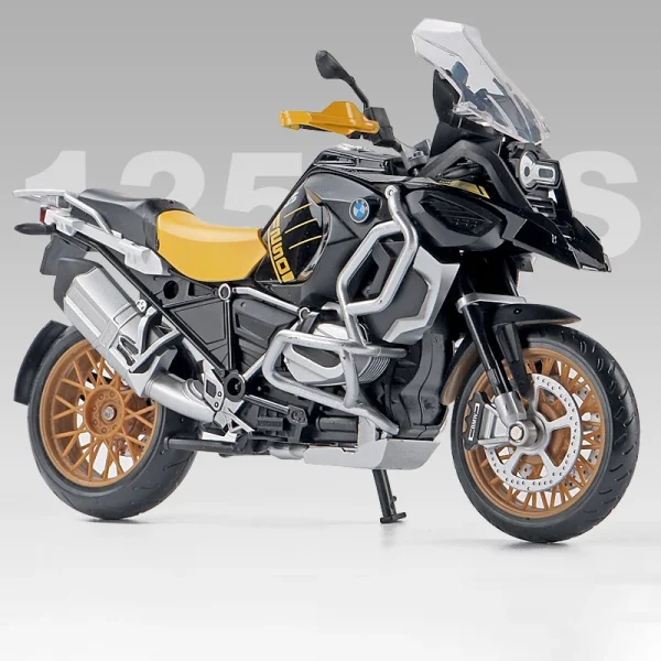 1:12 BMW R1250GS ADV Alloy Die Cast Motorcycle Model Toy Vehicle Collection Sound and Light Off Road Autocycle Toys Car - Image 3