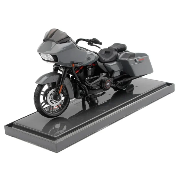 Maisto 1/18 Harley Davidson 2018 CVO Road Glide Motorcycle Model Toy Vehicle Collection Shork-Absorber Off Road Toys Car - Image 5