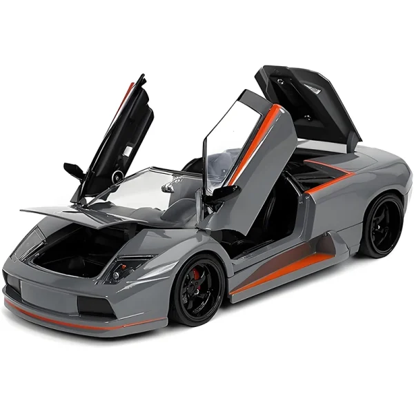 JADA 1:24 Murcielago LP640 Alloy Car Diecasts & Toy Vehicles Car Model Miniature Scale Model Car For Children - Image 5