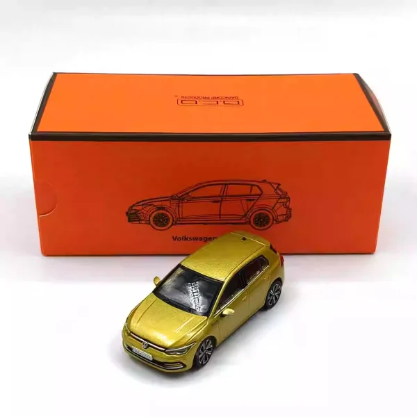GCD 1:64 Golf GTI MK8 Alloy Car Diecasts & Toy Vehicles Car Model Miniature Scale Model Car Toys For Children - Image 2