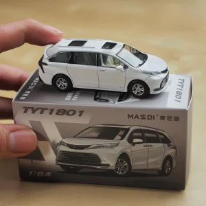 1:64 Sienna MPV Alloy Car Diecasts & Toy Vehicles Car Model Miniature Scale Model Car For Children