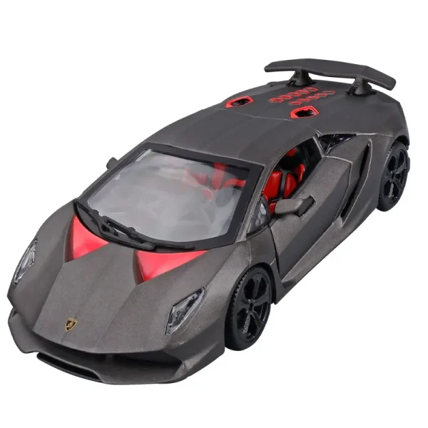 Bburago 1:24 Lamborghini Sesto Elemento Alloy Car Diecasts & Toy Vehicles Car Model Miniature Scale Model Car For Children - Image 4