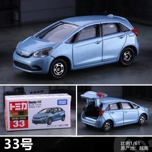 Takara Tomy Honda FIT Alloy Car Diecasts & Toy Vehicles Car Model Miniature Scale Model Car For Children Out of Print - Image 2
