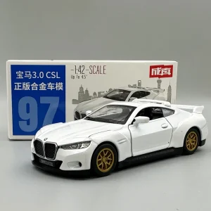 1:42 BMW CSL 3.0 1:47 BMW I7 Alloy Car Diecasts & Toy Vehicles Car Model Miniature Scale Model Car Toy For Children