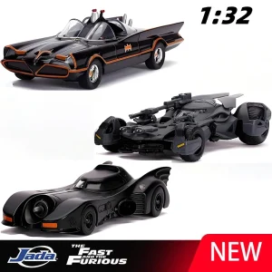 JADA 1:32 Batmobile Bat Alloy Car Diecasts & Toy Vehicles Car Model Miniature Scale Model Car For Children
