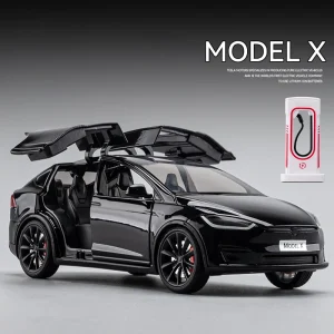 1:24 Model X Model Y Model 3 Alloy Die Cast Toy Car Model Sound and Light Children’s Toy Collectibles Birthday gift