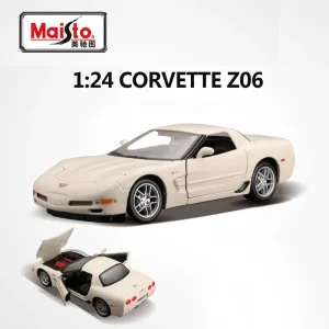 Maisto 1:24 Chevrolet Corvette Z06 Alloy Car Diecasts & Toy Vehicles Car Model Miniature Scale Model Car Toys For Children