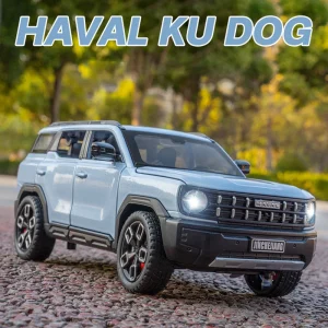 1:24 Haval Kugou SUV Great Wall Motor Alloy Muscle Car Model Sound and Light Children’s Toy Collectibles Birthday gift
