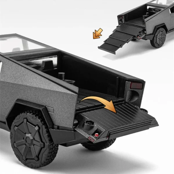 1:32 Cyber toy truck Car Model Alloy Car Die Cast Toy Car Model Sound and light Children's Toy Collectibles - Image 5
