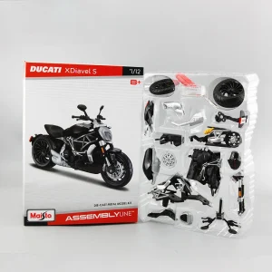 Maisto 1/12 DUCATI X Diavel S Assembled Version Motorcycle Model Toy Vehicle Collection Shork-Absorber Off Road Autocycle Toy