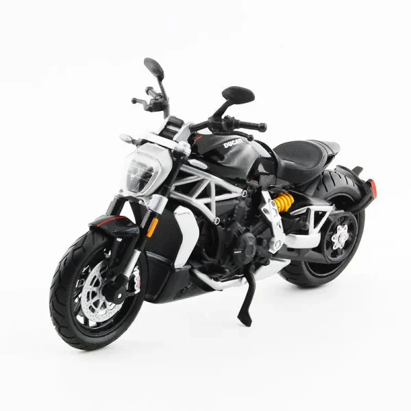 Maisto 1/12 DUCATI X Diavel S Assembled Version Motorcycle Model Toy Vehicle Collection Shork-Absorber Off Road Autocycle Toy - Image 5