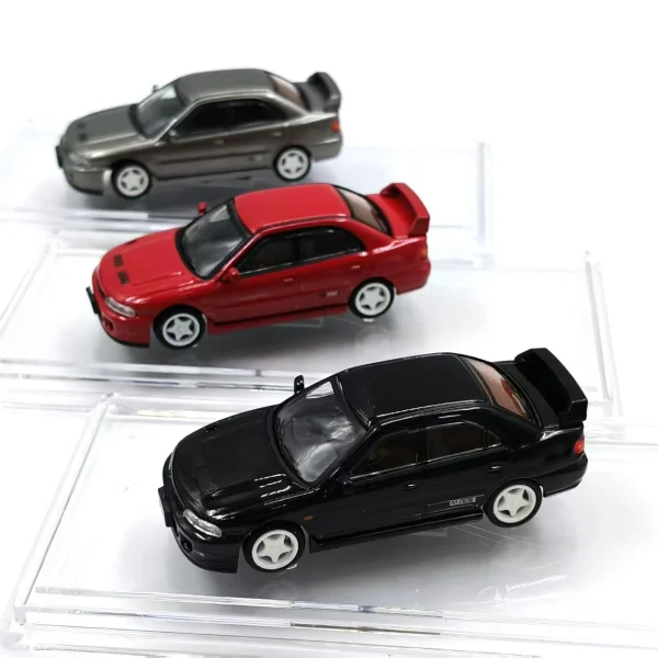 BM 1:64 Lancer Evolution EVO Ⅱ Alloy Car Diecasts & Toy Vehicles Car Model Miniature Scale Model Car For Children - Image 4