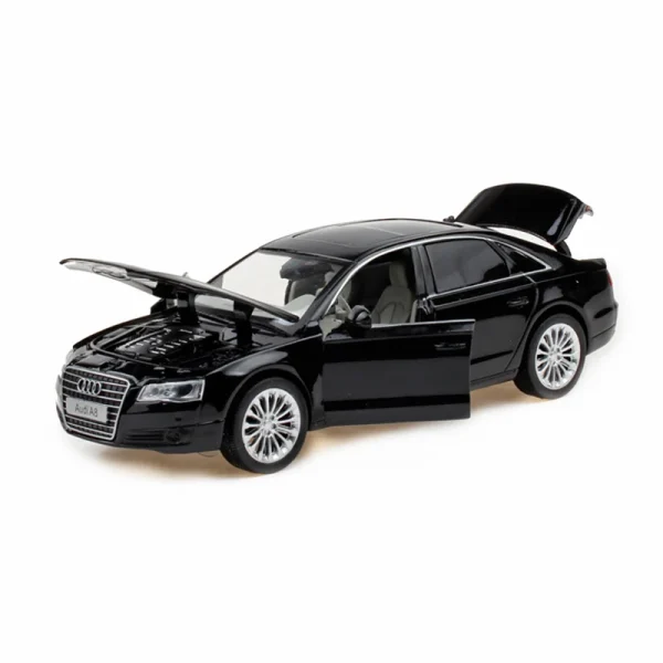 1:32 AUDI A8 Luxury Car Alloy Car Model Diecasts Toy Vehicles Toy Cars Sound and light Kid Toys For Children Gifts Boy Toy - Image 6