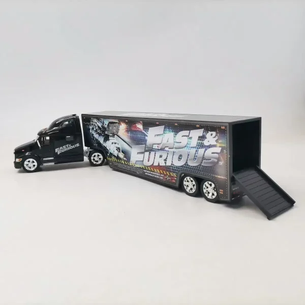 JADA 1:64 Peterbilt Model 387 Hauler Truck Alloy Car Diecasts & Toy Vehicles Car Model Miniature Scale Model Car For Children