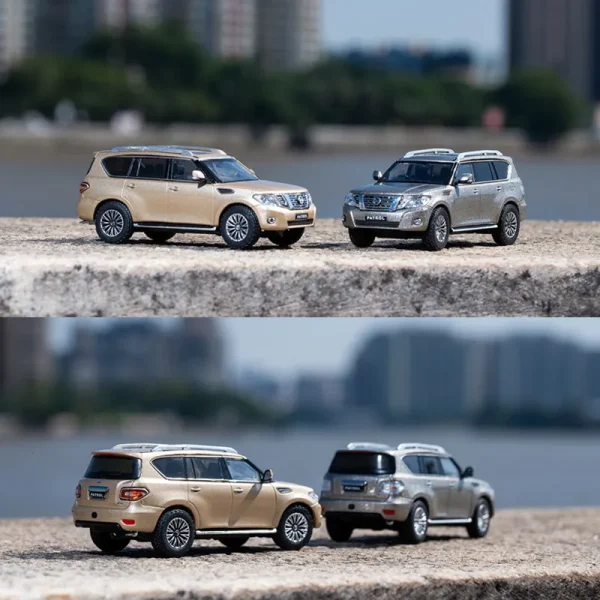 GCD 1:64 Patrol Y62 SUV Alloy Car Diecasts & Toy Vehicles Car Model Miniature Scale Model Car For Children - Image 4