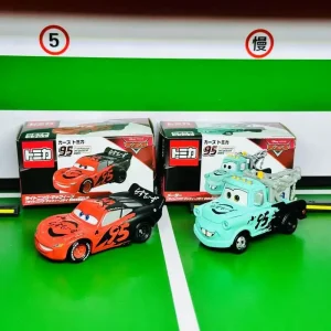 Takara Tomy 2024 95th Cars Lightning McQueen Jackson Storm Alloy car model die-casting collection gift children’s gift toys